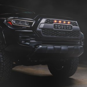 Toyota Tacoma LED Grill Light Kit - ORACLE Lighting - Pre-Runner Style - Tinted Lens - `16-`23